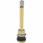 TR570 3-1/8" Brass Tubeless Truck Tire Valve Stem Clamp Pack of 10