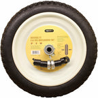 Marathon 00265 Flat Free Wheelbarrow Tire 4.80/4.00-8 Pack of 2