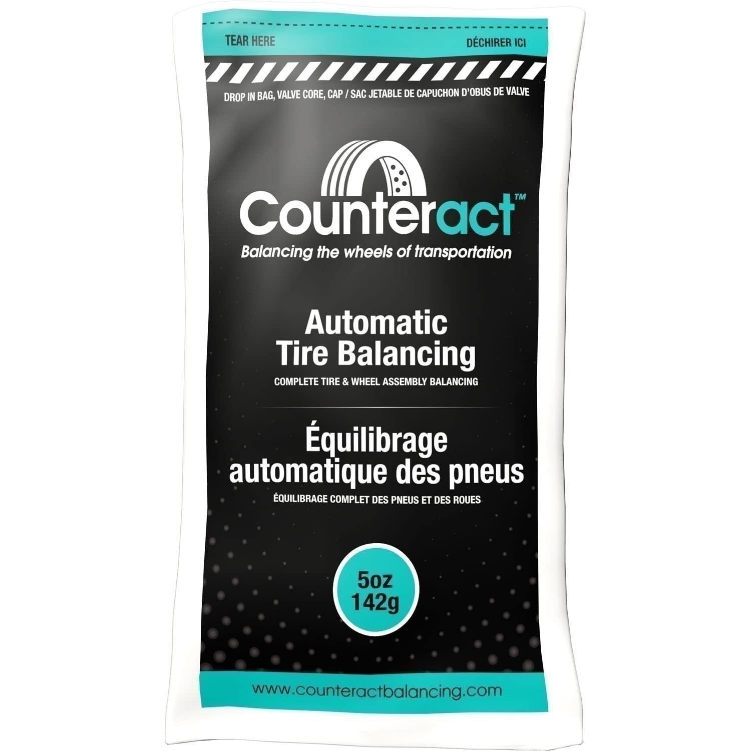 Counteract 050BNB Tire Balancing Beads 5oz Bag for Smooth Ride