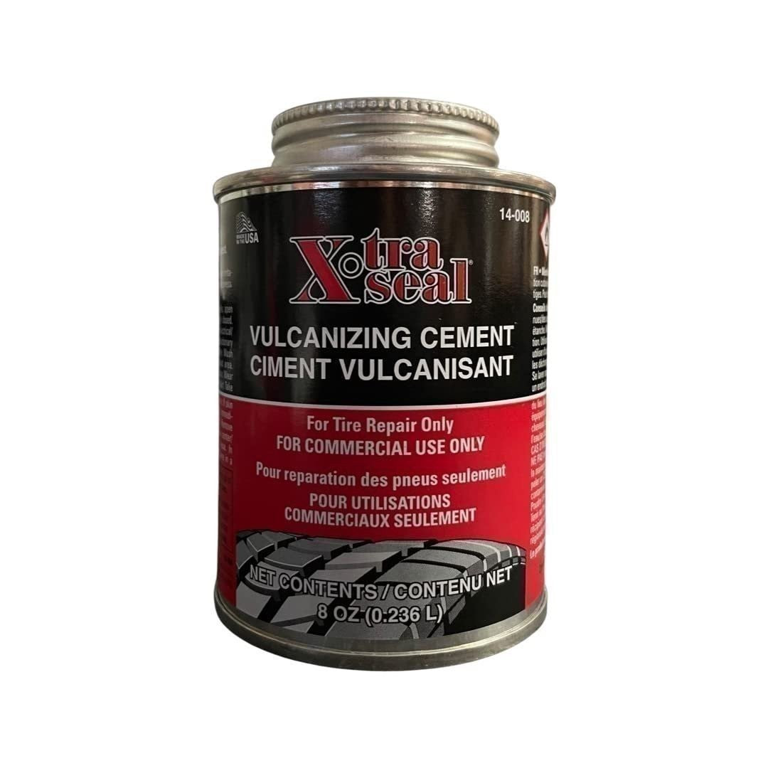 Xtra Seal 14-008 Chemical Vulcanizing Cement 8oz Rubber Repair Adhesive