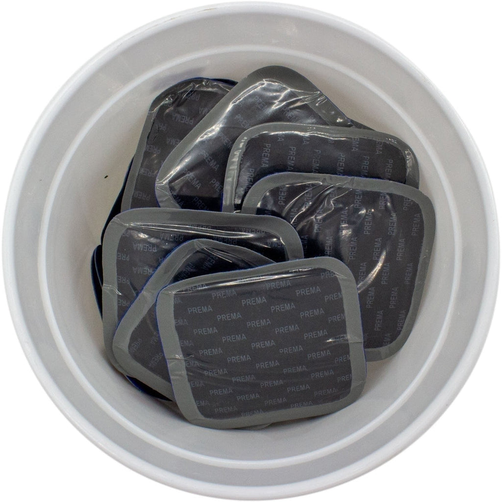 Prema PUS-4 3" Square Universal Tire Patches Tub of 50