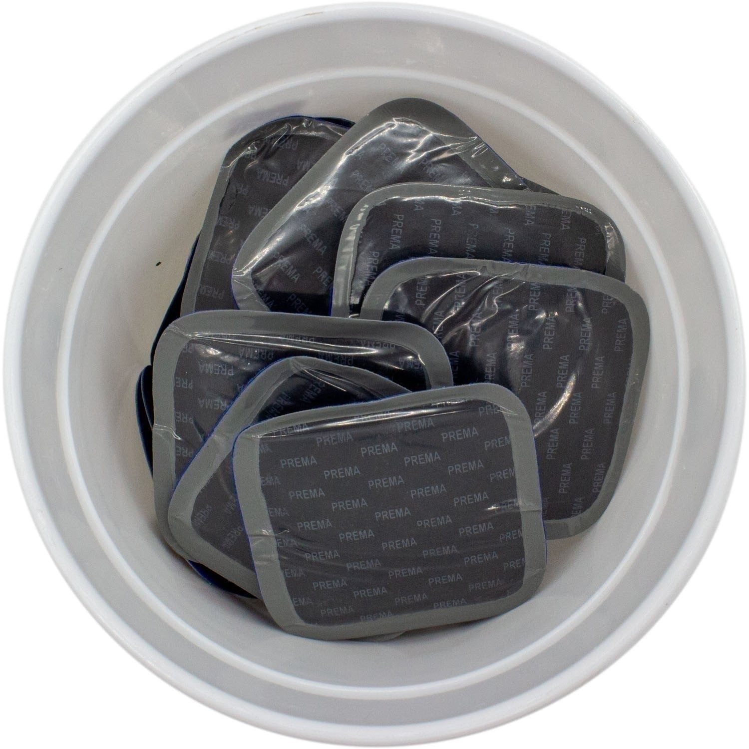Prema PUS-4 3" Square Universal Tire Patches Tub of 50
