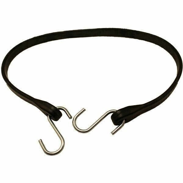 Peerless CC8431 31" EPDM Rubber Bungee Tarp Straps with Hooks, Pack of 2