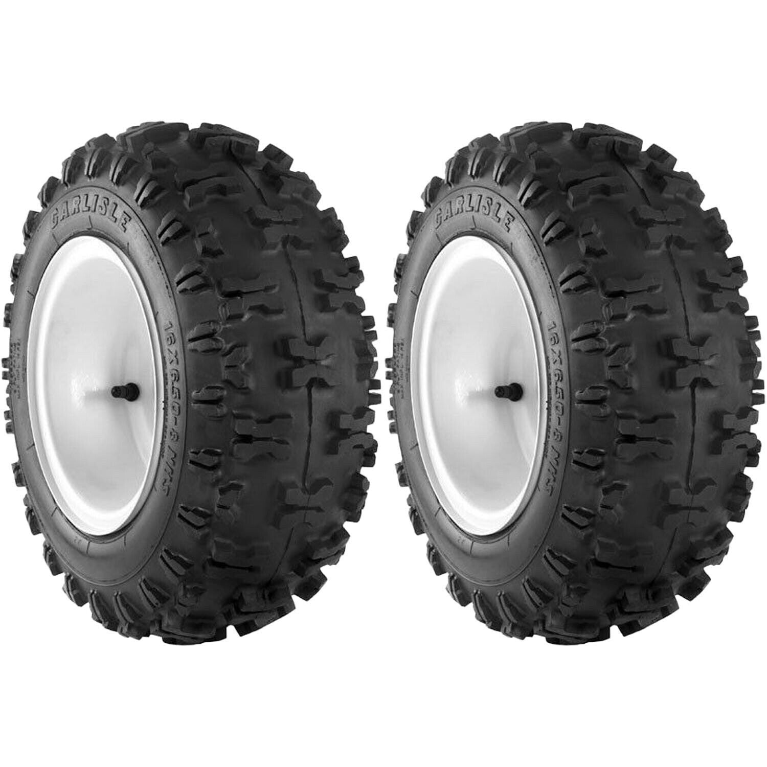 Carlisle Snow Hog 16x6.50-8 2ply Tiller Tire Pack of 2 Snow Thrower Tires
