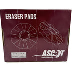 Ascot A14352 Replacement Eraser Pads for Adhesive Removal Tool - Pack of 6