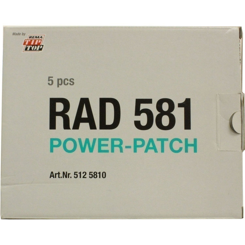 REMA TIP TOP RAD-581 Aramid Radial Tire Repair Patch 8.2"x6.6" Box of 5
