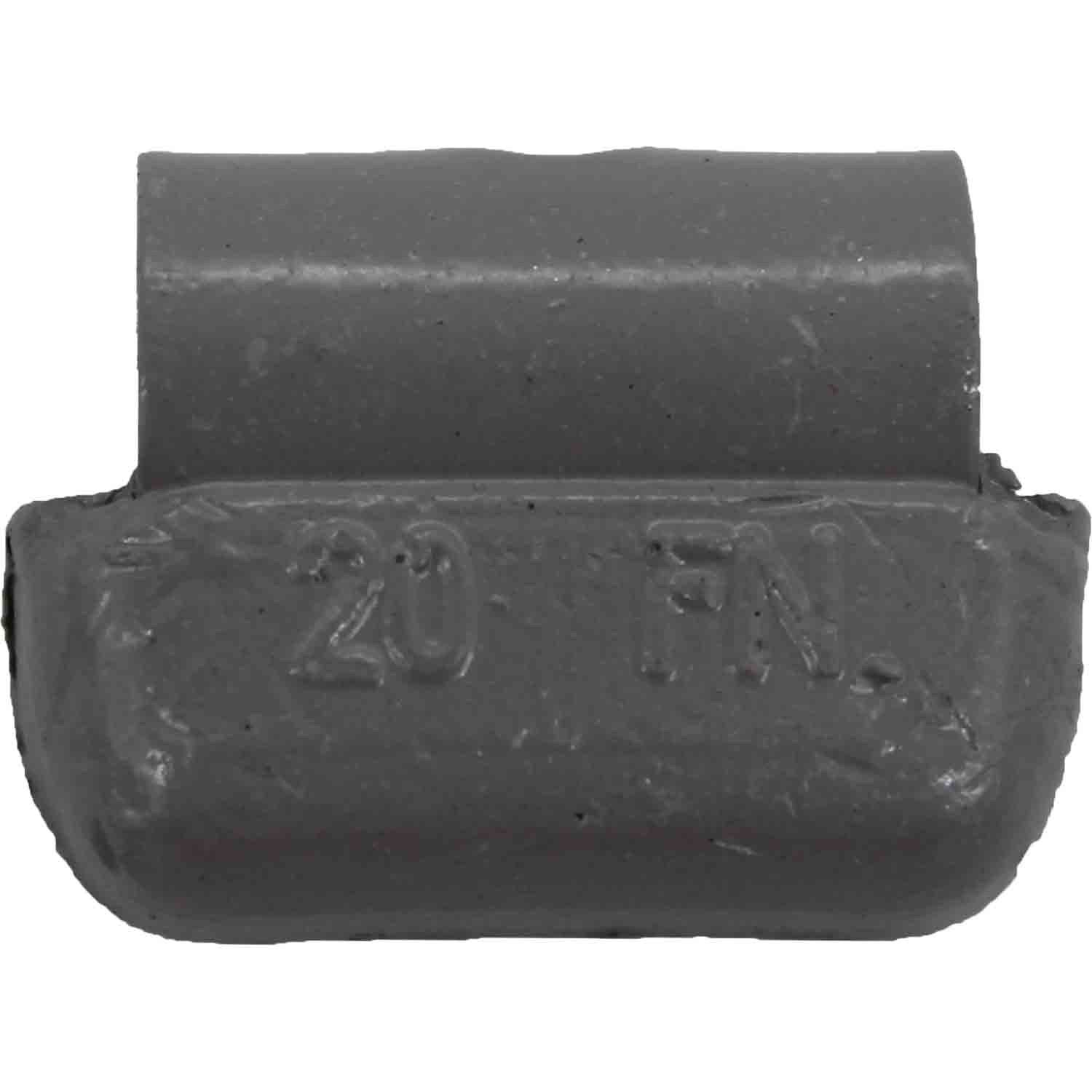 Ascot FN Coated Clip-On Wheel Weights 20gm (.75oz) Box of 25