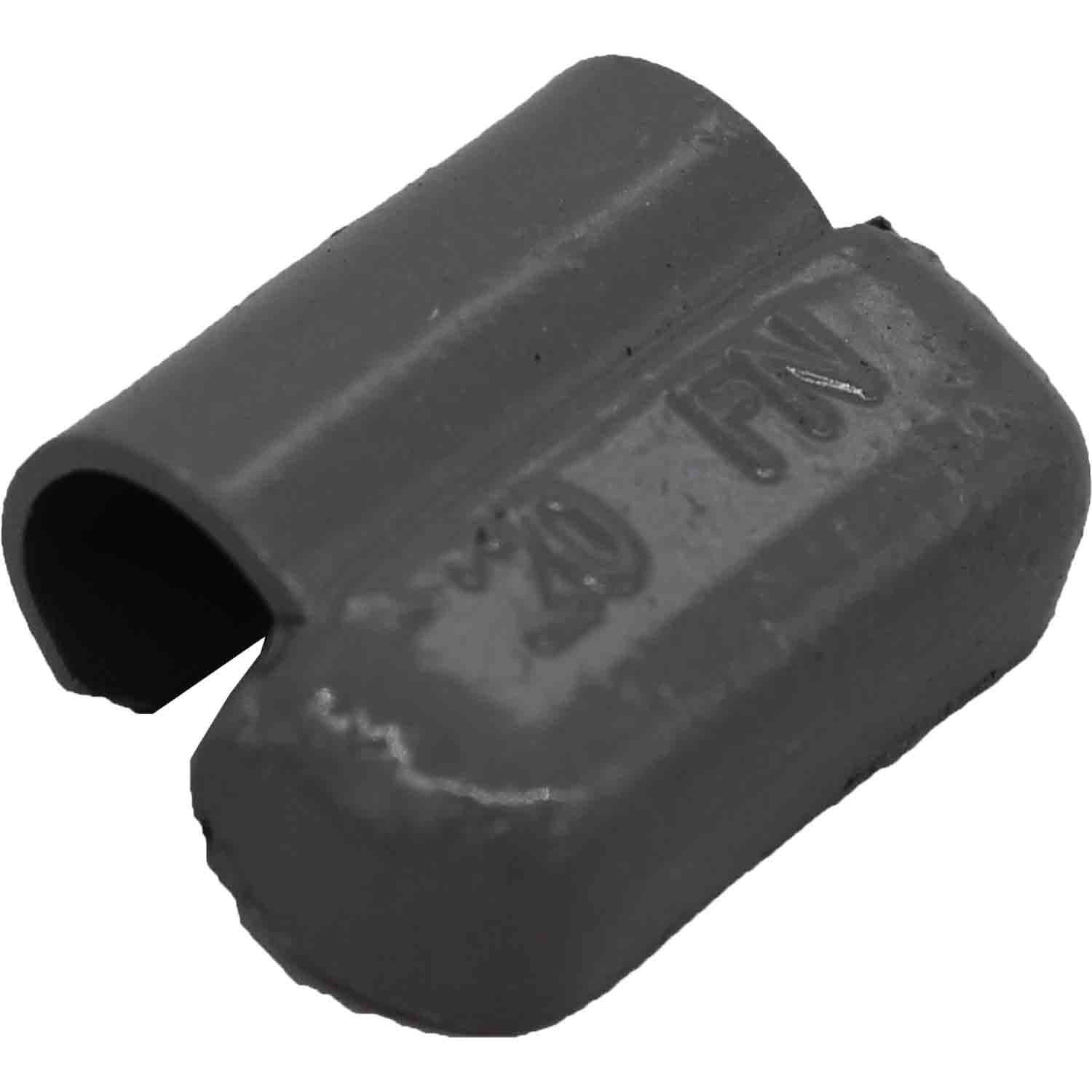 Ascot FN Coated Clip-On Wheel Weights 20gm (.75oz) Box of 25