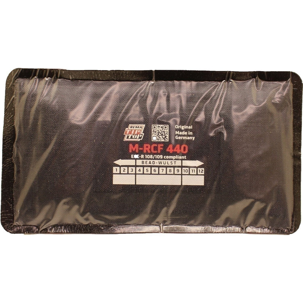 REMA TIP TOP M-RCF 440 Radial Tire Repair Patch 200x110mm 2ply Box of 10