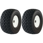 Marathon 30426 Flat Free Lawn & Garden Tire on Rim 15x6.50-6 Pack of 2
