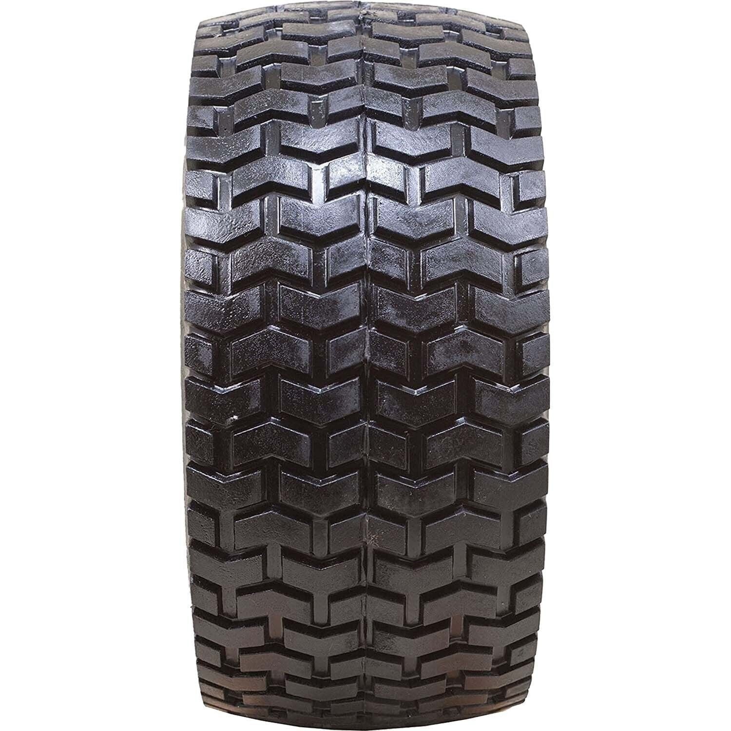 Marathon 30426 Flat Free Lawn & Garden Tire on Rim 15x6.50-6 Pack of 2