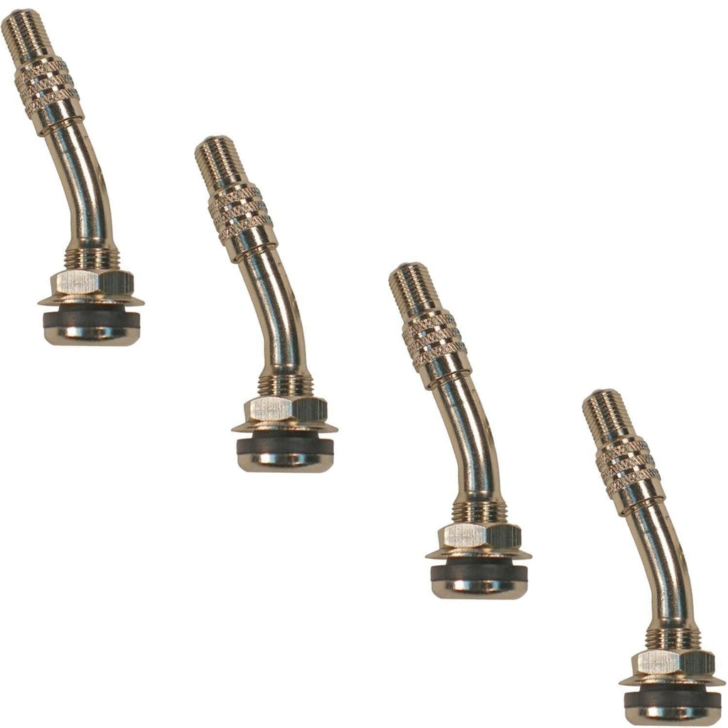 TR416MC 2" Bent Clamp Valve Stem for Dual Wheels High Pressure Pack of 4