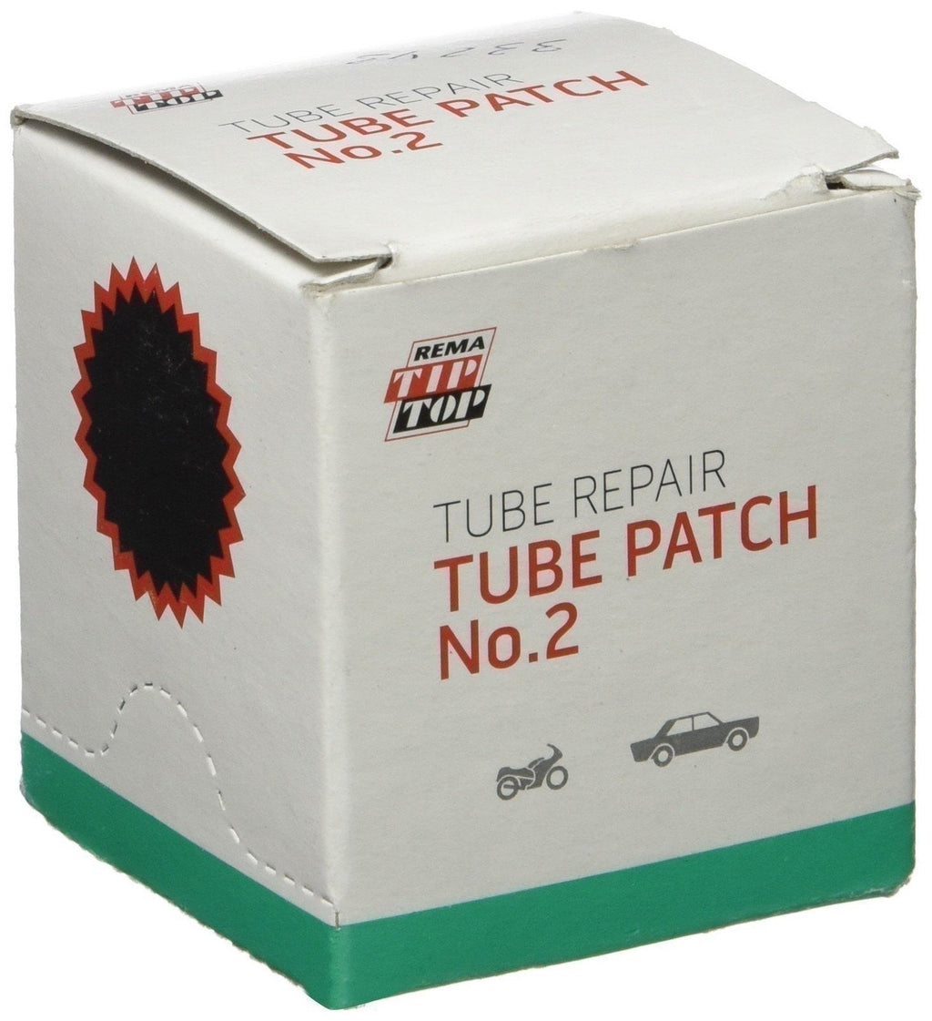 REMA TIP TOP 2RED Round Red Edge Tube Patch 1.75" - Box of 30