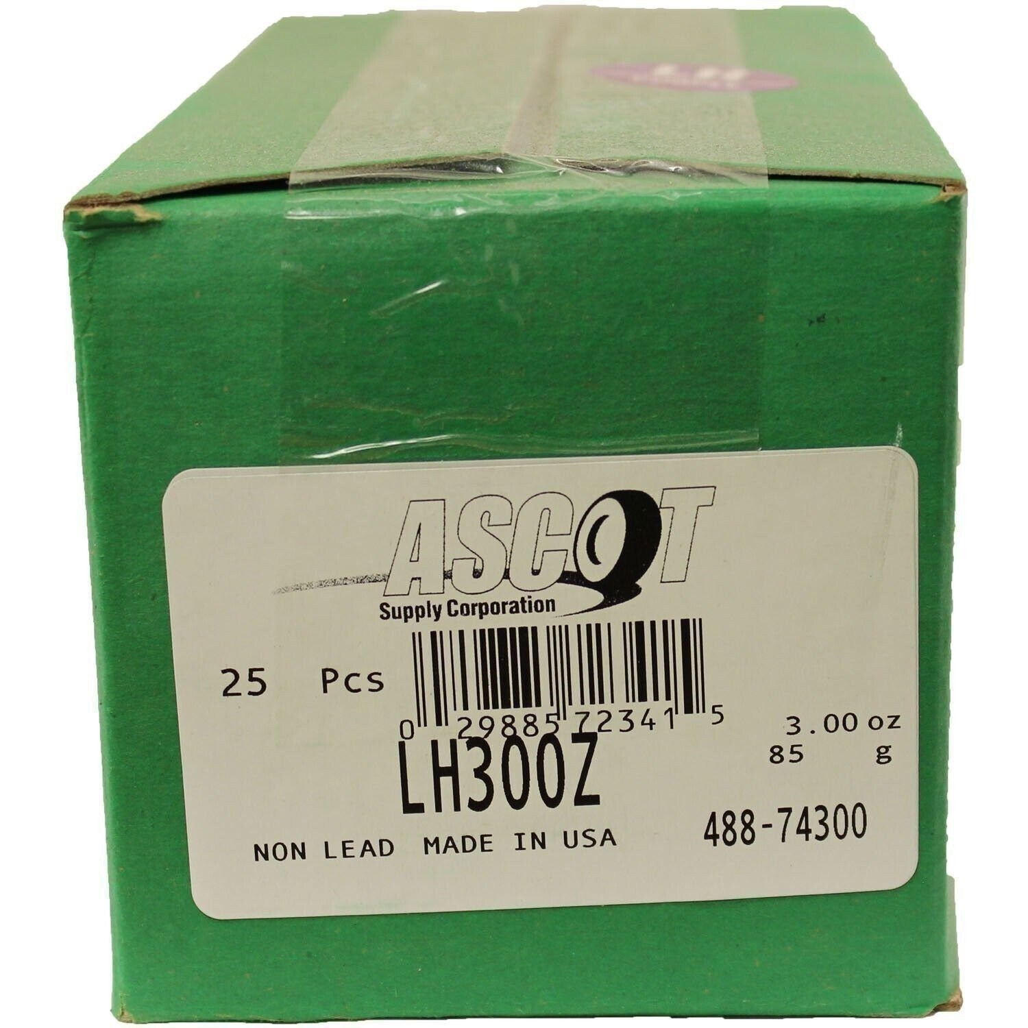 Perfect Equipment LH300Z Coated Zinc Wheel Weights 3oz Box of 25