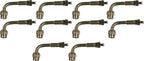 Haltec HE-200 1-3/8" Valve Extension 90° Bend 3/4" Height Pack of 10