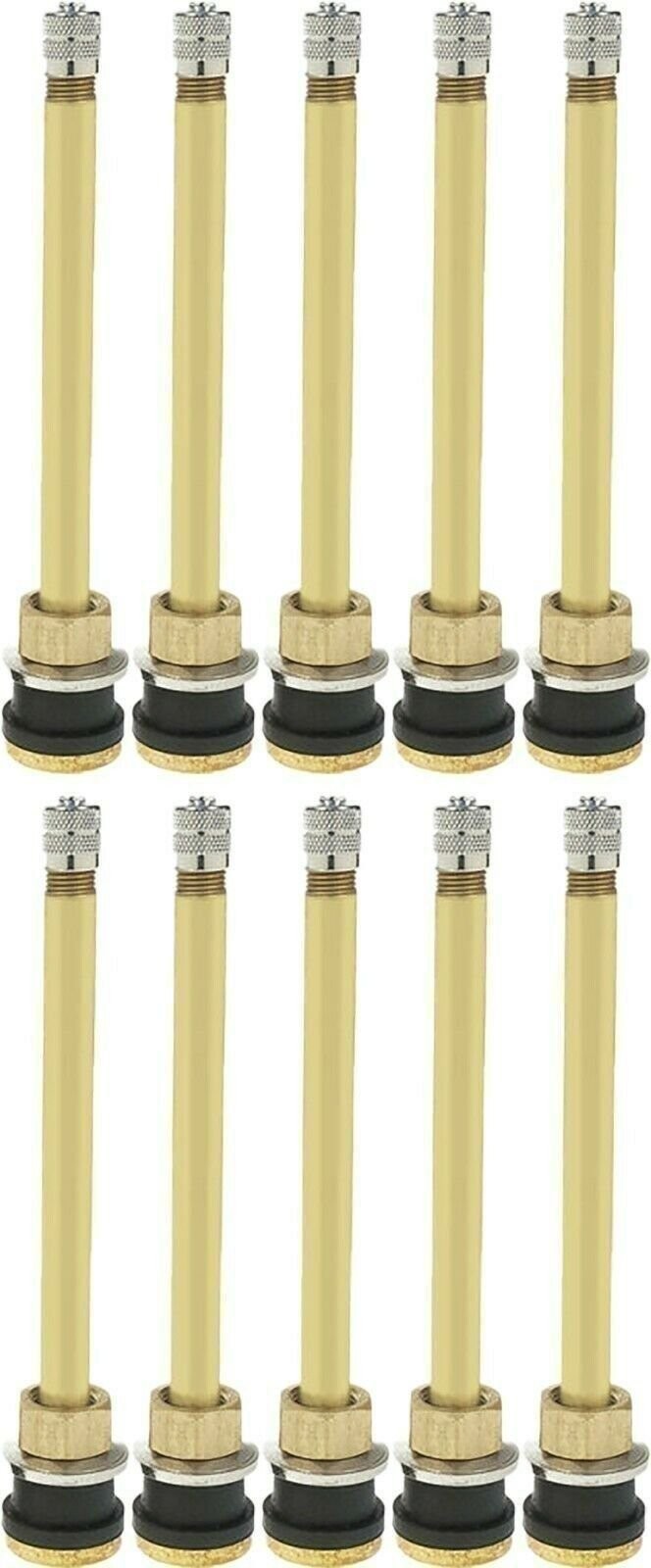 Dill TR573 4-3/8" Brass Tubeless Truck Valve Stem .625 Pack of 10