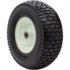 Marathon 30326 Flat Free Lawn Mower Tire 13x5.00-6 on Rim with Bushing