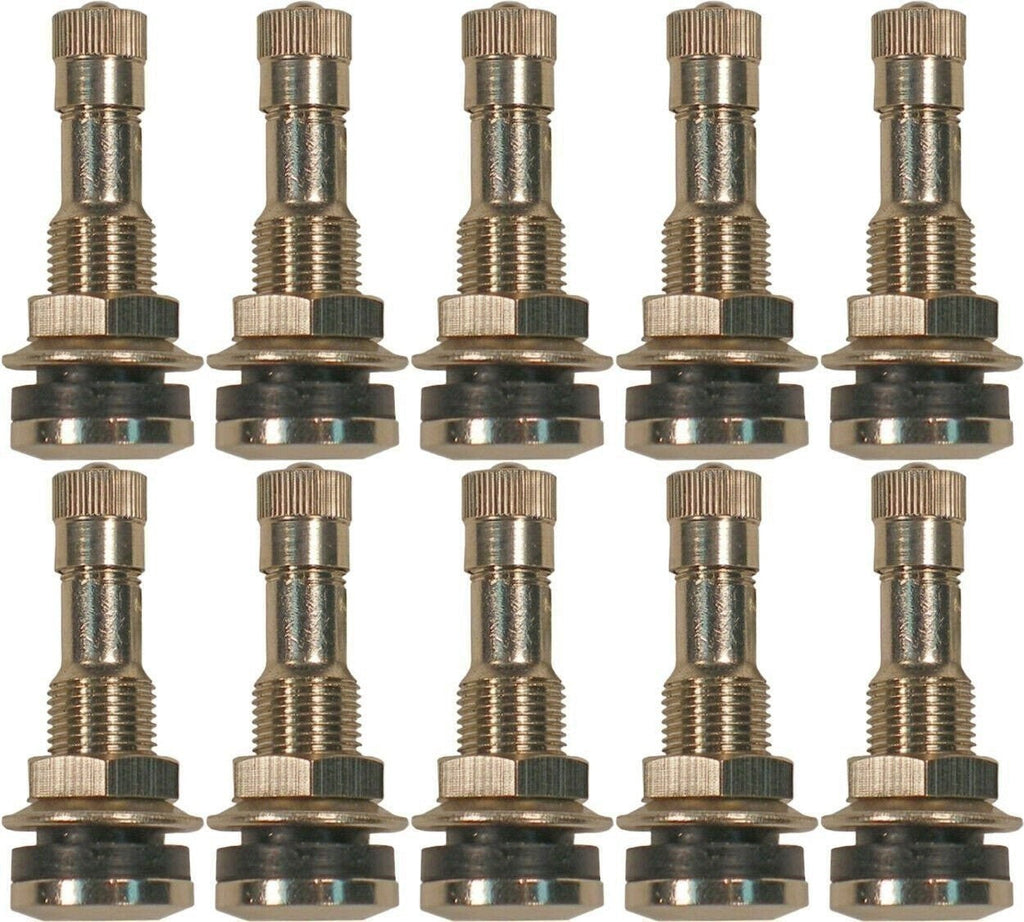 Dill VS-902CR Nickel Plated Brass Bolt-In Valve Stem 1-1/4" Pack of 10