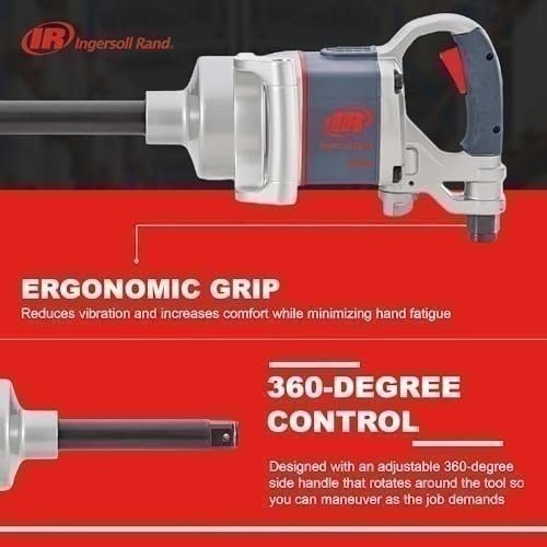 Ingersoll Rand 2850MAX-6 1" Impact Wrench with 6" Extension Anvil