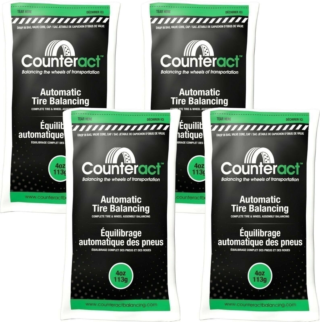 Counteract 040BNB Tire Balancing Beads 4 oz - 4 Bags Pack