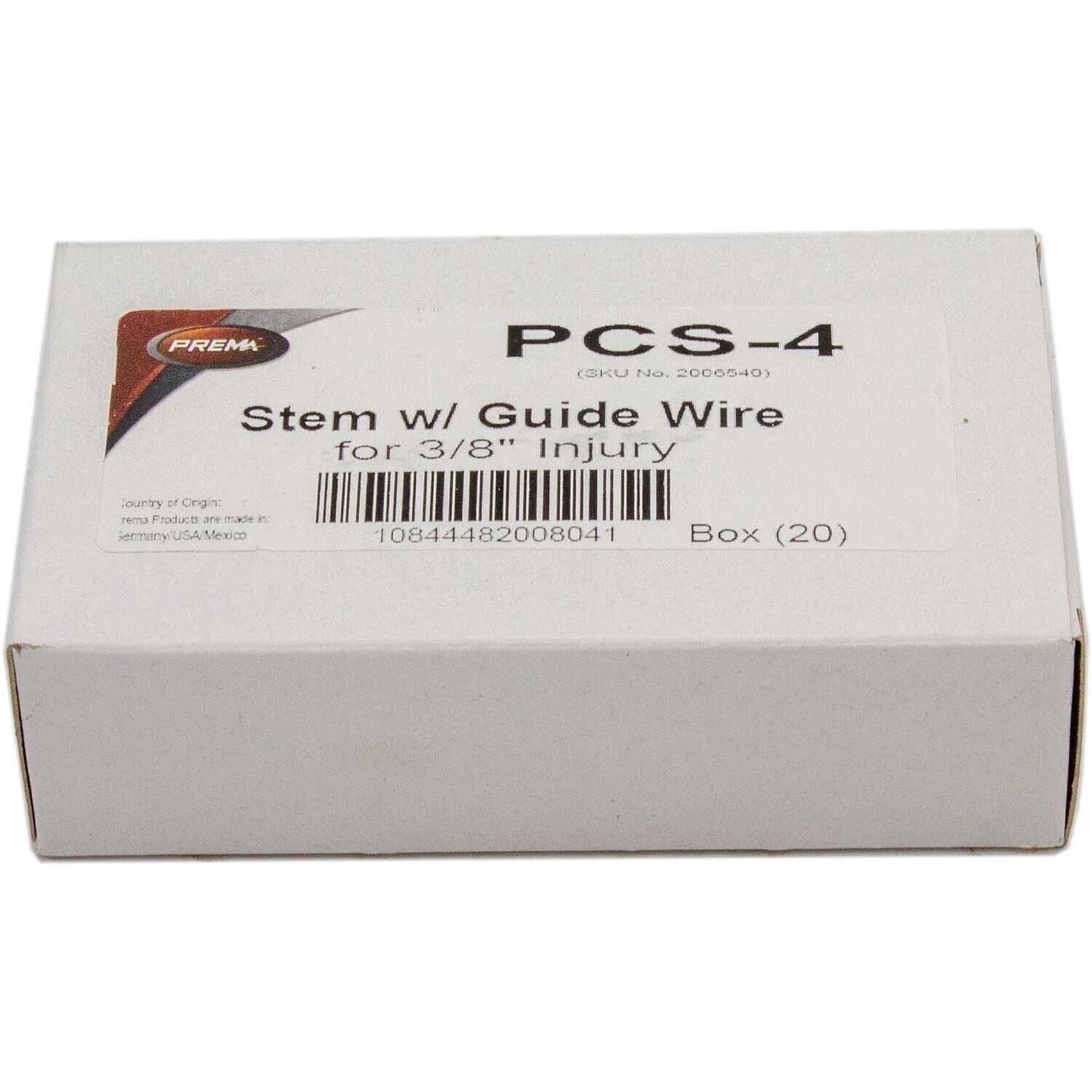 Prema PCS-4 3/8" Tire Plug Wire Box of 20 - Durable Tire Repair Kit