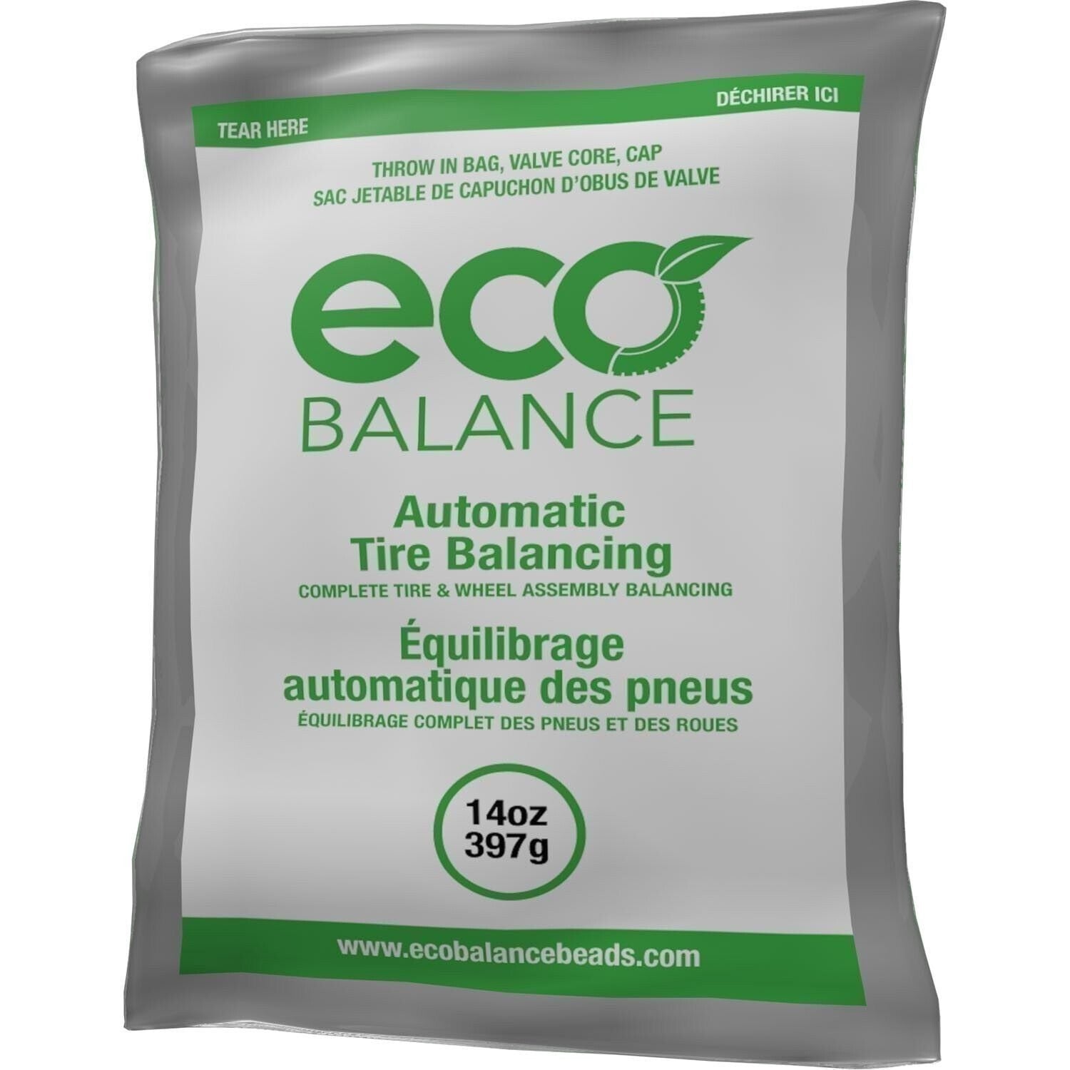ECO Balance 14EB Tire Balancing Beads 14oz for Smooth Ride & Tire Protection