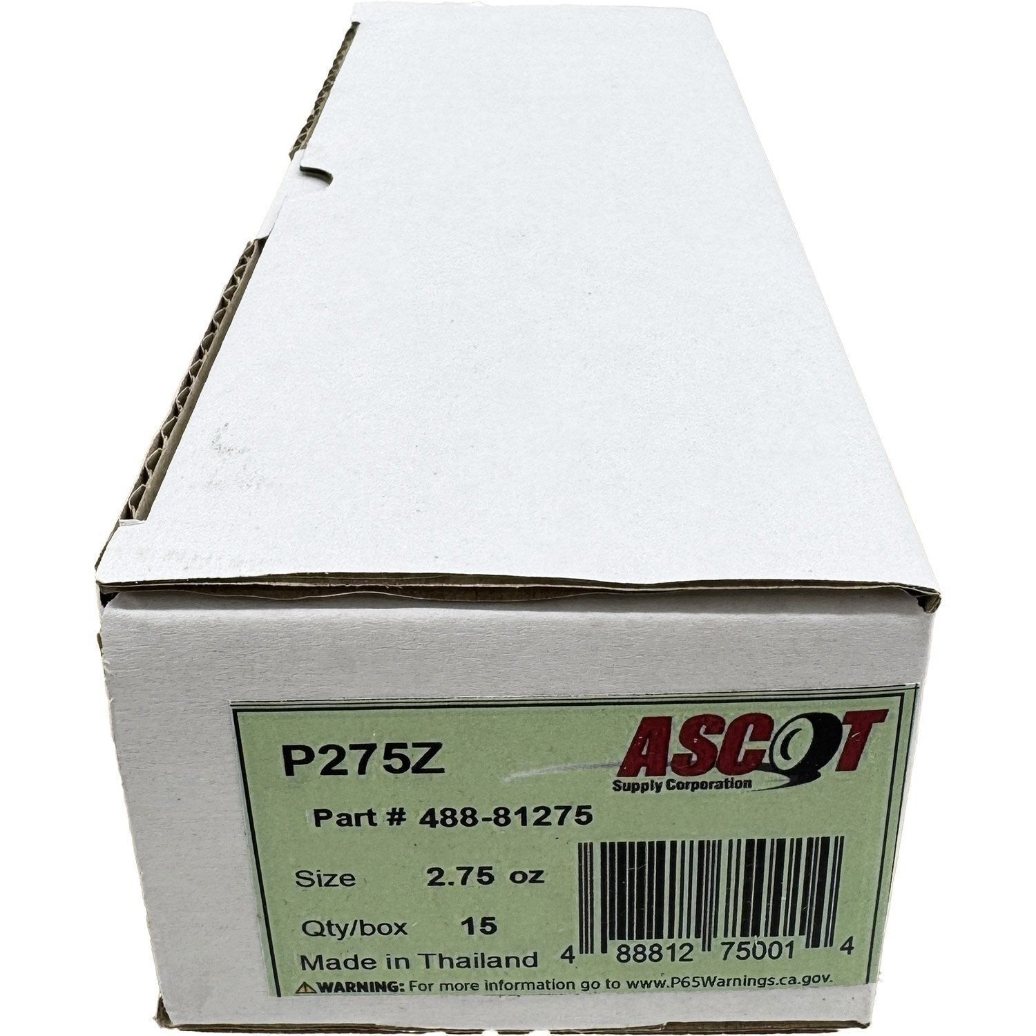 Ascot MC Coated Zinc Clip-On Wheel Weights 2.75oz - Box of 15