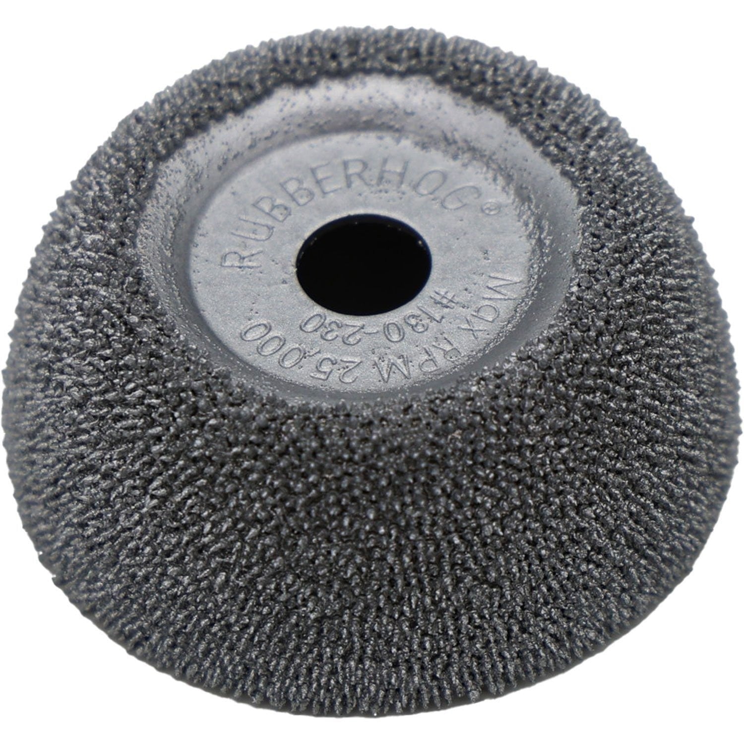 Rubberhog 2" x 3/4" Flared Buffing Wheel 230 SSG 3/8" Arbor Hole