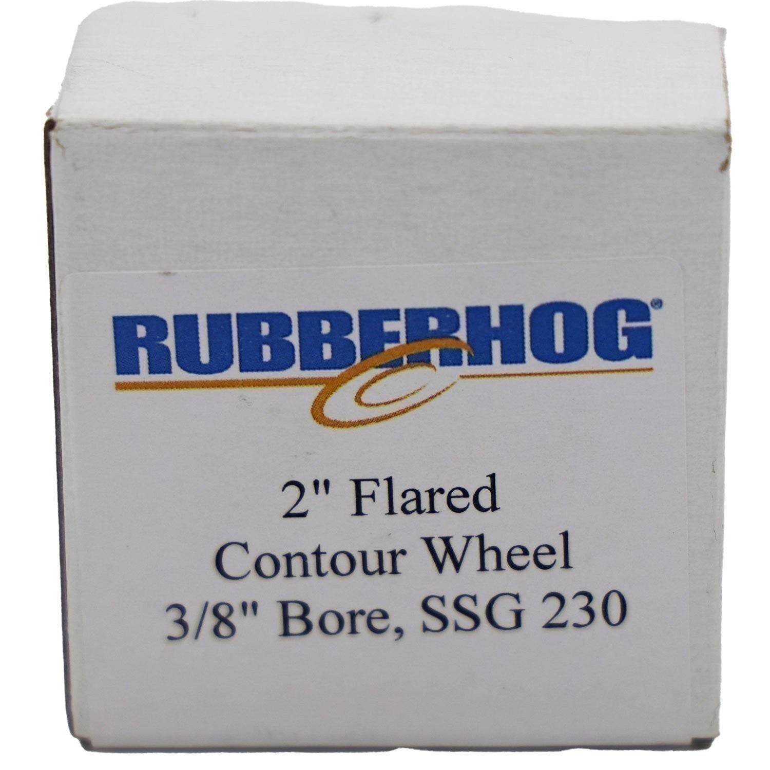 Rubberhog 2" x 3/4" Flared Buffing Wheel 230 SSG 3/8" Arbor Hole