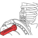 Specialty Products 81139 Magnet Camber Adjustment Gauge Tool