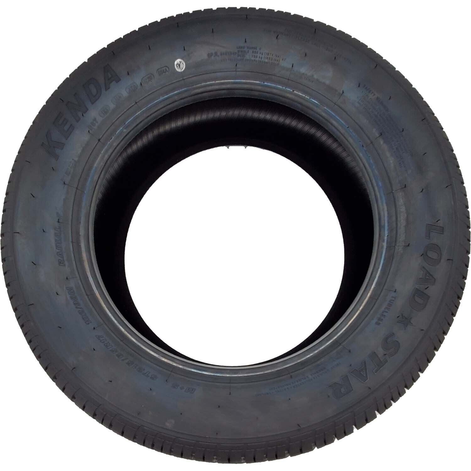 Kenda Loadstar KR17 6ply Radial Trailer Tire ST215/65R17 LRC Pack of 4