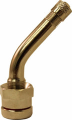 TR543C 0.93"x1.43" 45° Bend Aluminum Truck Wheel Valve Stem Pack of 10