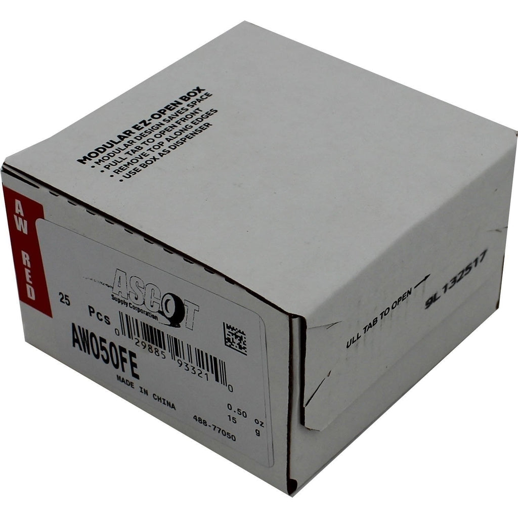 Perfect Equipment AW050FE Coated Steel Wheel Weights 0.50 oz Box of 25