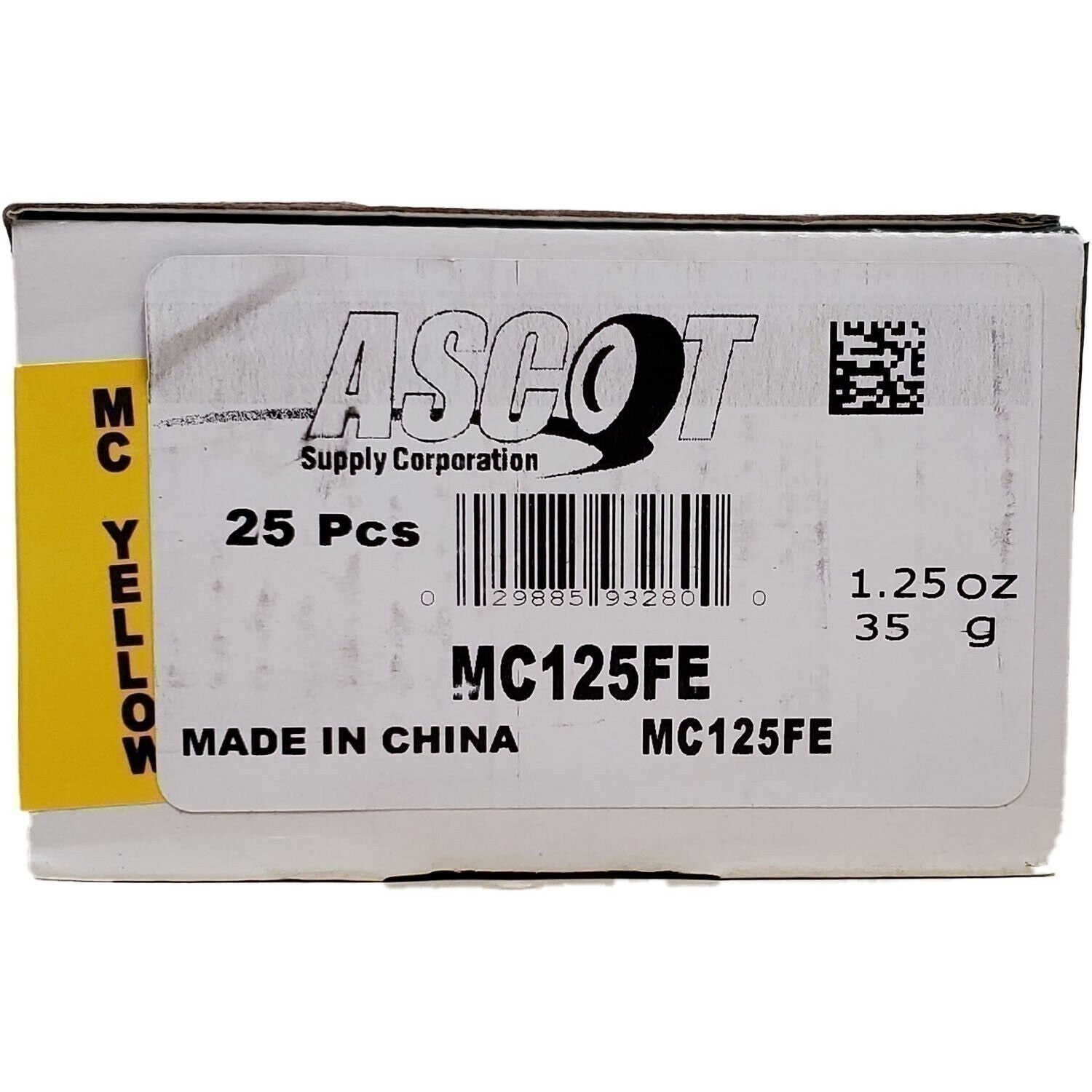 Perfect Equipment MC125FE Steel Wheel Weights 1.25 oz - Box of 25