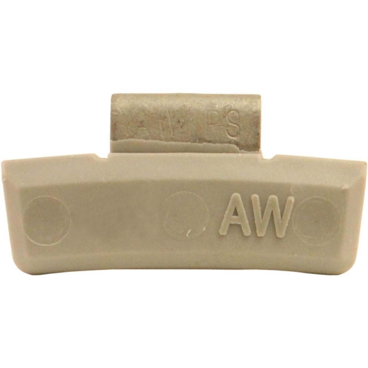 Plombco AWPS025 Plasteel Clip-On Wheel Weights 0.25oz Box of 25