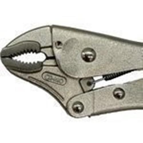 10" Adjustable Locking Jaw Pliers Set - Curved & Straight Pliers Bundle