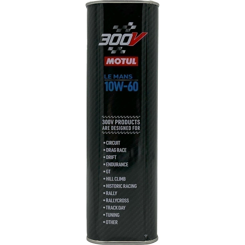 Motul 300V LeMans 10W60 Racing Motor Oil 2L High Performance Synthetic