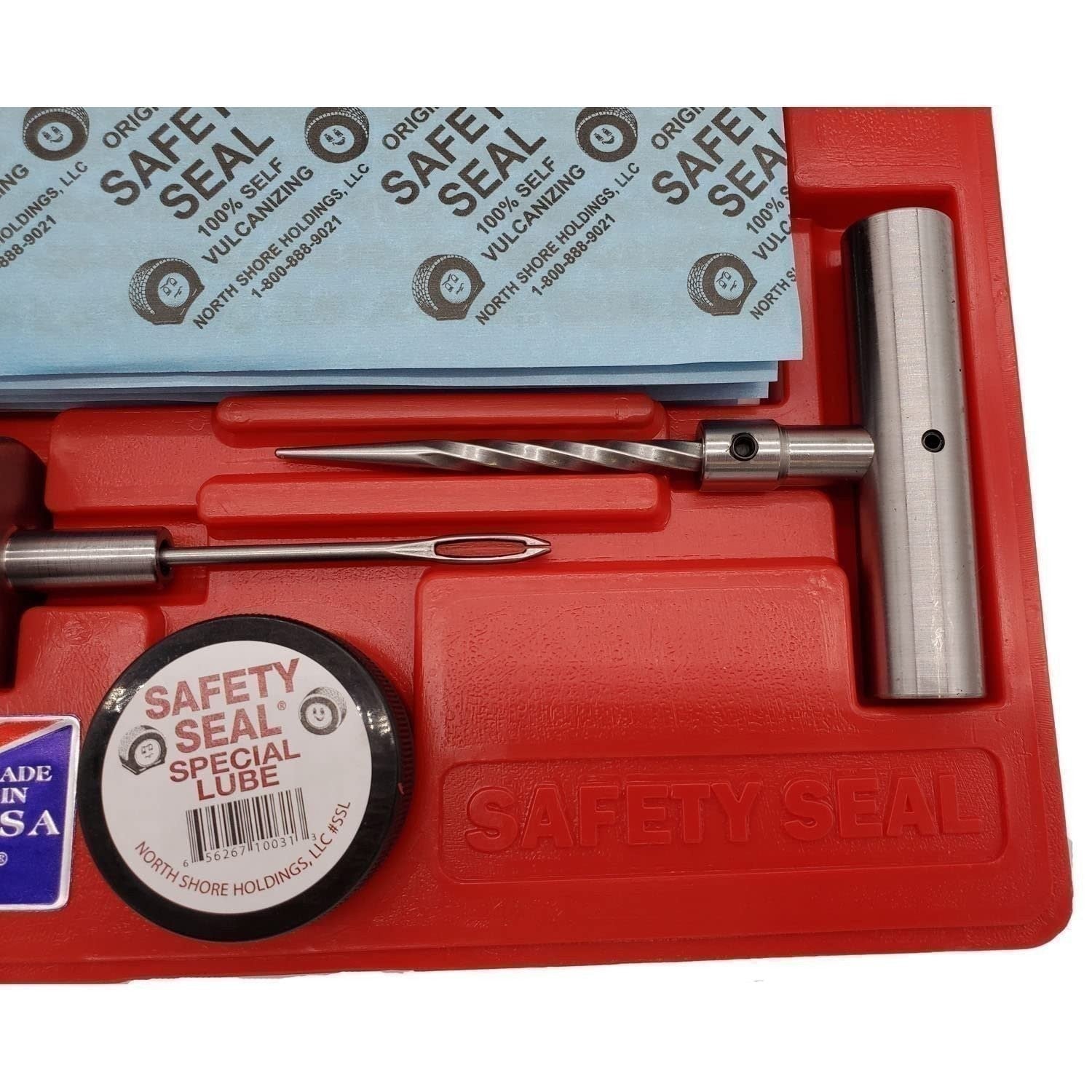 Deluxe Safety Seal Truck Tire Repair Kit - SSKTP Durable Tire Fix Tool
