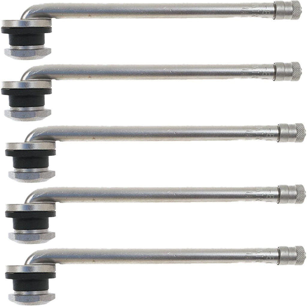 Tire Supply TR509 Nickel-Plated Truck Valve Stems Pack of 5