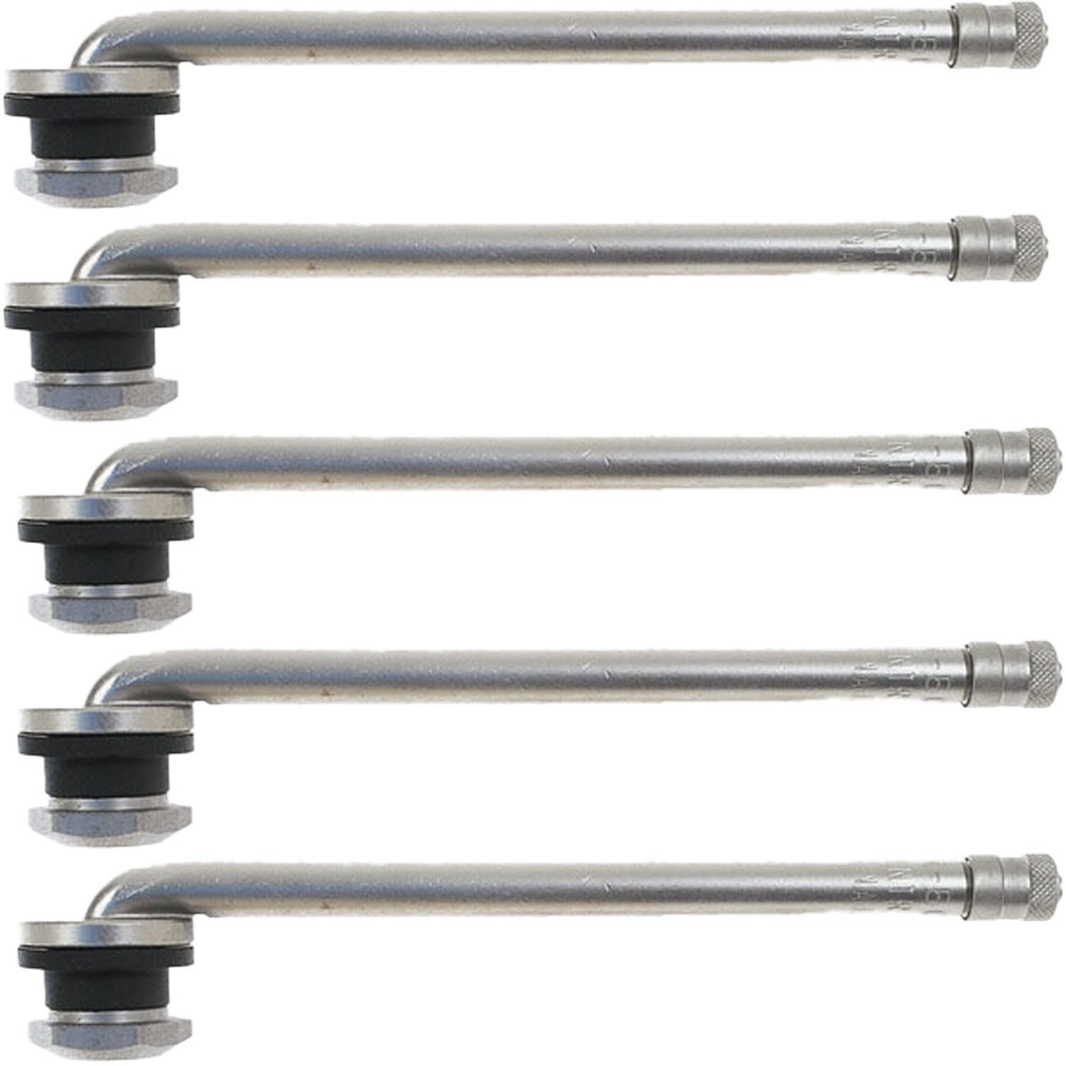 Tire Supply TR509 Nickel-Plated Truck Valve Stems Pack of 5