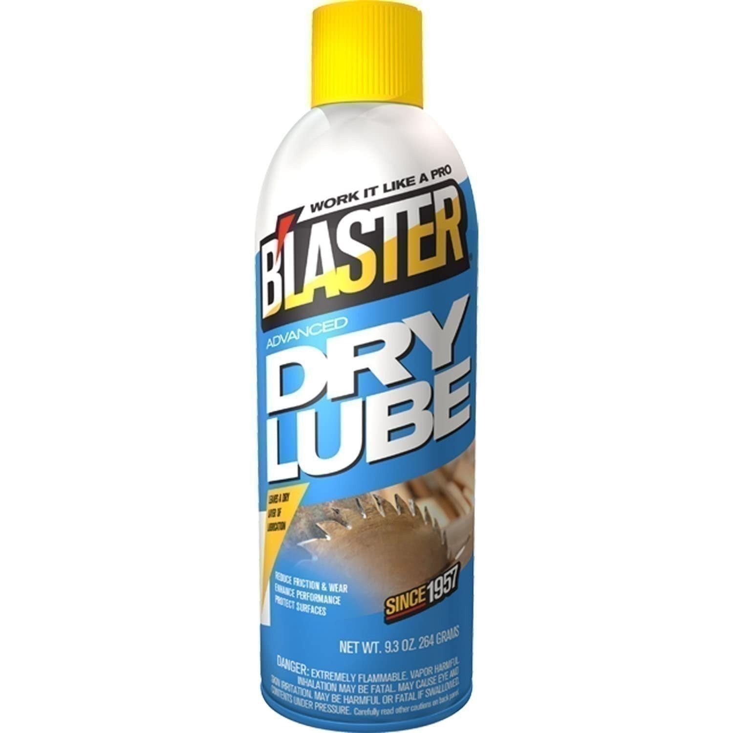 B'laster 16-TDL Advanced Dry Lube with Teflon 9.3oz - Rust Protection Spray