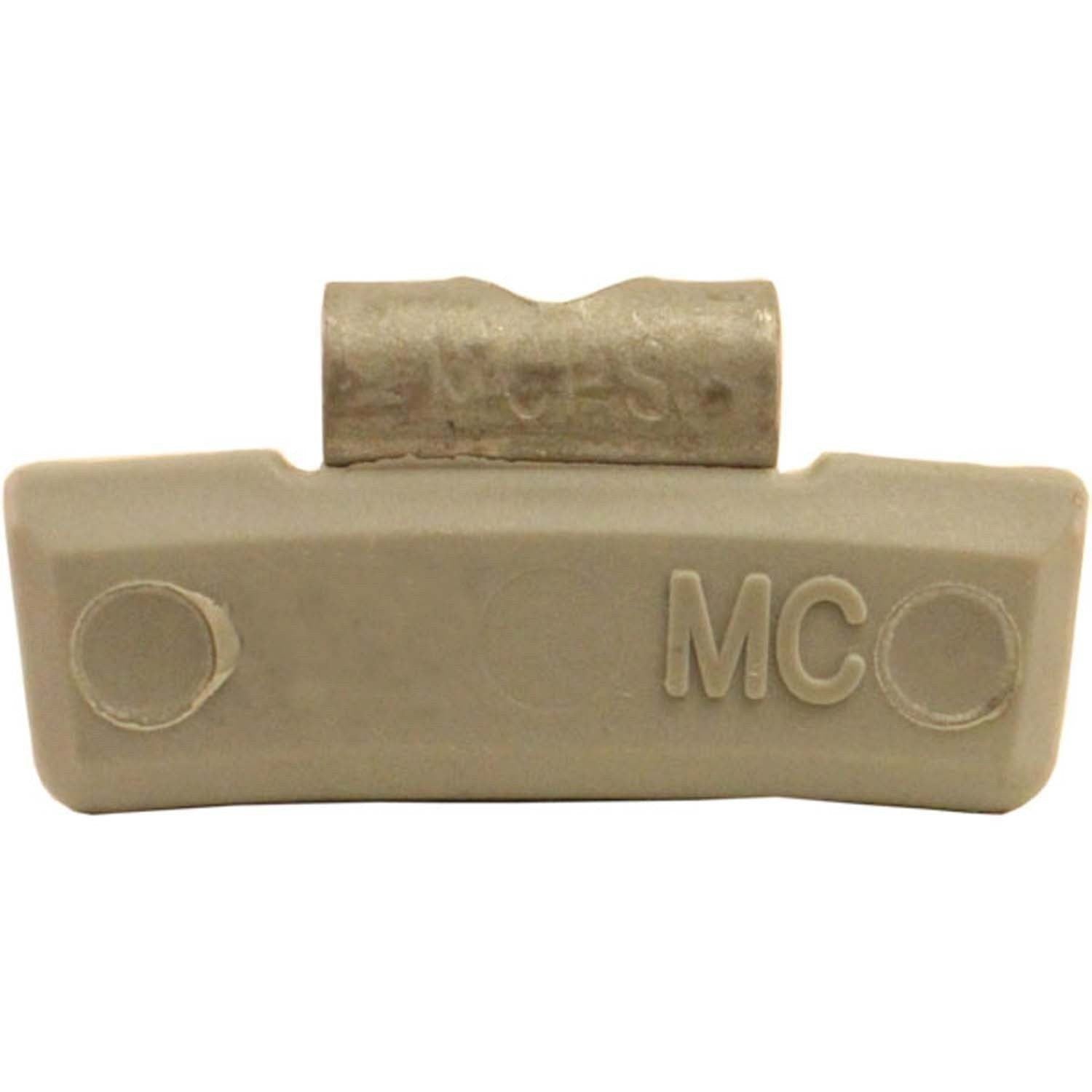 Plombco MCPS225 2.25oz Plasteel Clip-On Wheel Weights - Box of 25