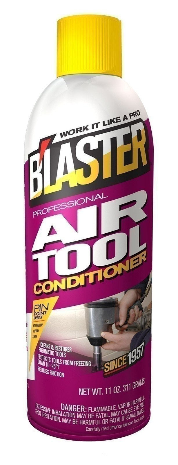 B'laster 16-ATC Air Tool Conditioner 11oz - Professional Lubricant Spray