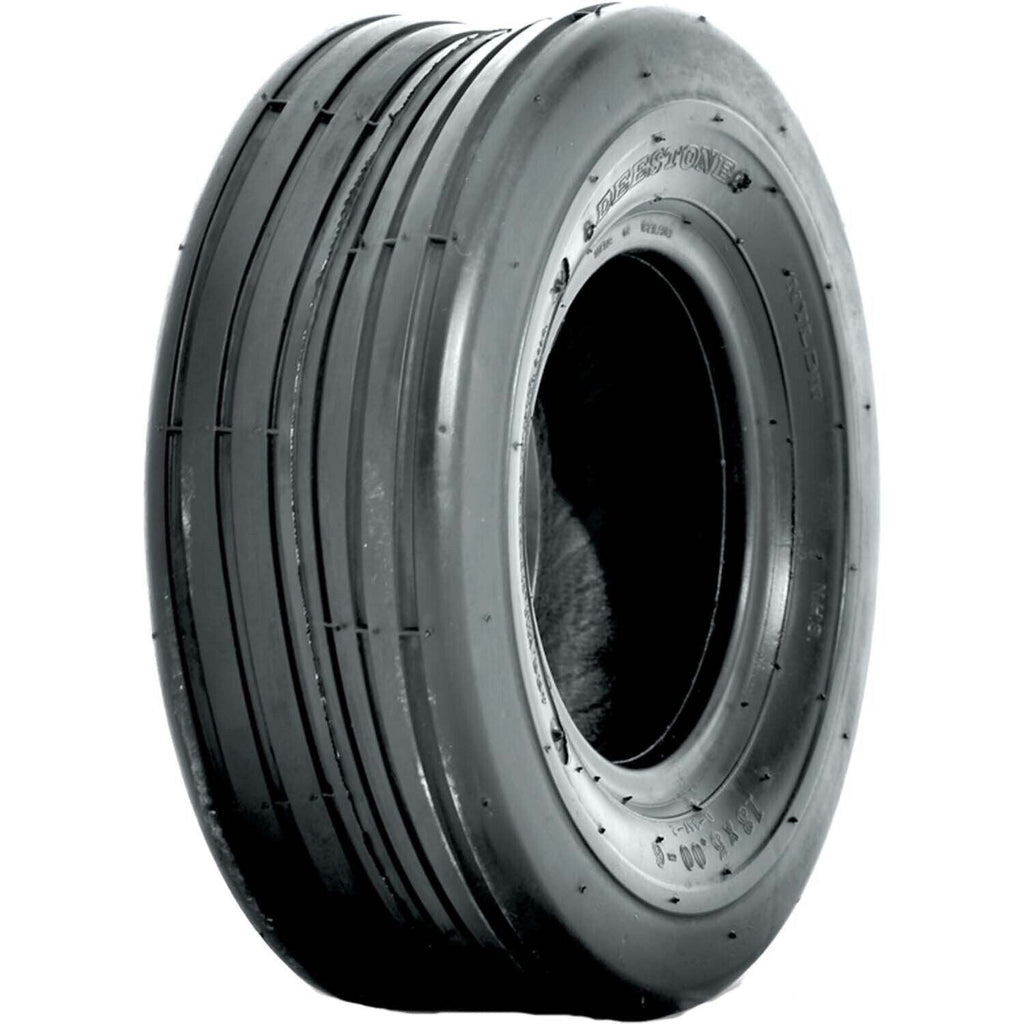 Deestone D837 15x6.00-6 4-Ply Rib Lawn & Garden Tire Durable Tractor Tire