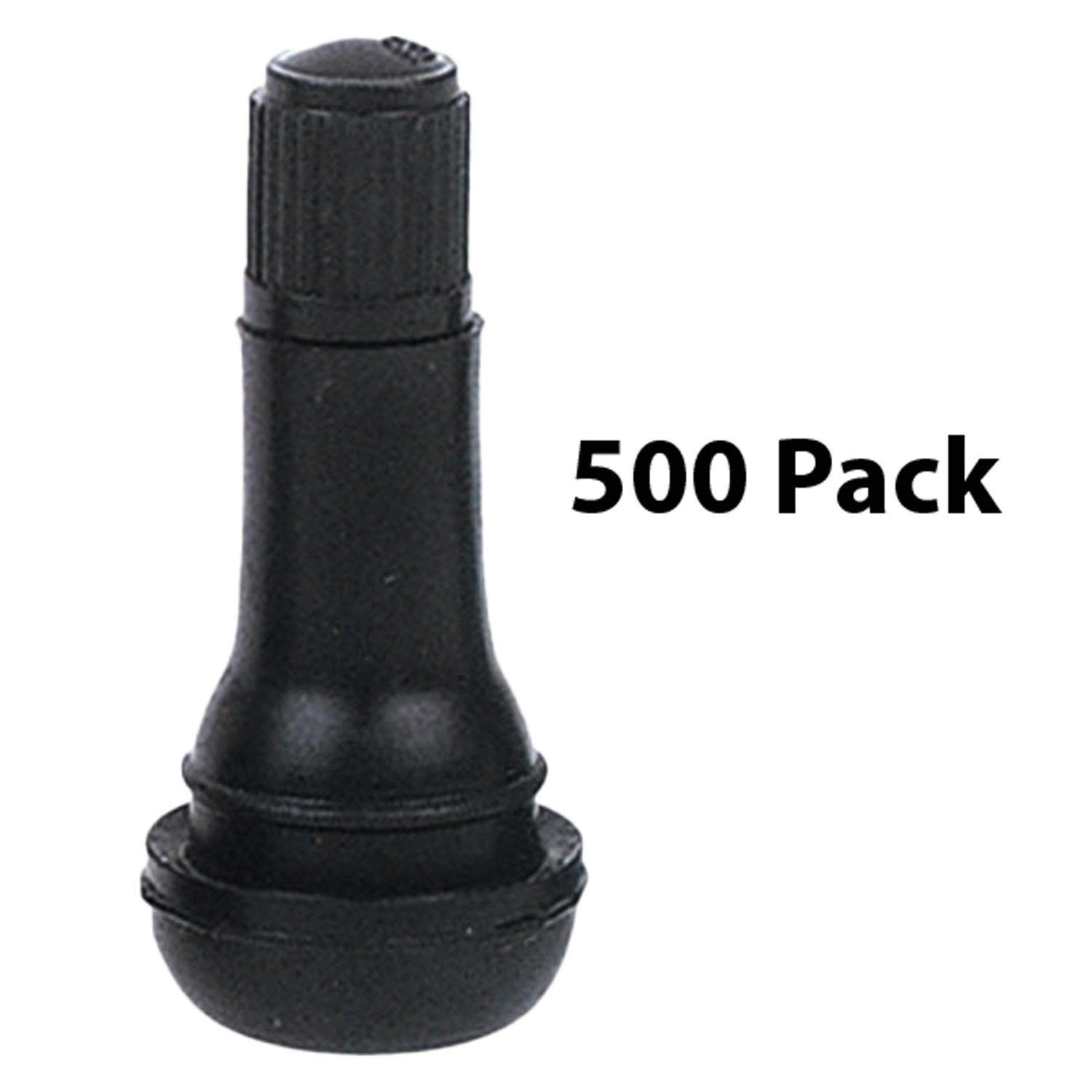 Ascot TR413 1-1/4" Rubber Snap-In Valve Stem Pack of 500
