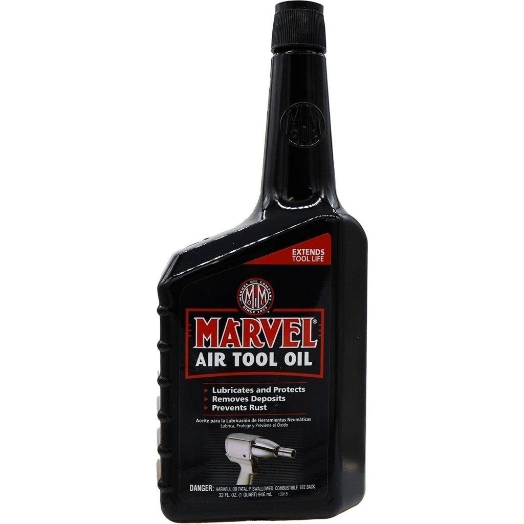 Marvel Air Tool Oil MM85R1 32oz - Lubricant for Pneumatic Tools