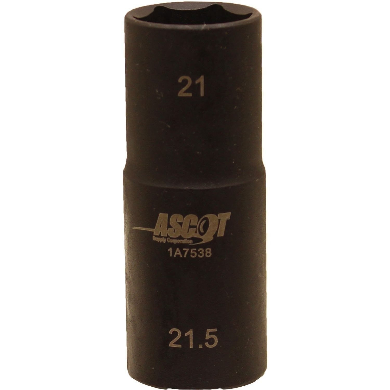 Ascot 1/2" Drive 21mm & 21.5mm Flip Socket Dual Size Ratchet Tool