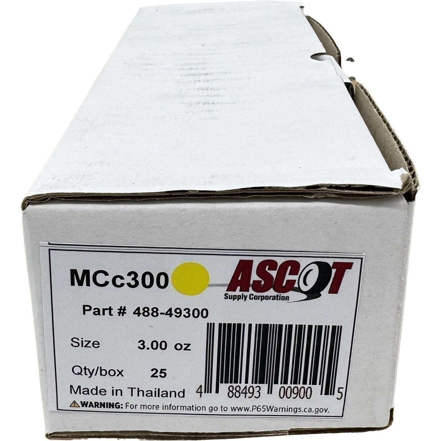 Ascot MC Coated Clip-On Wheel Weights 3oz - Box of 25