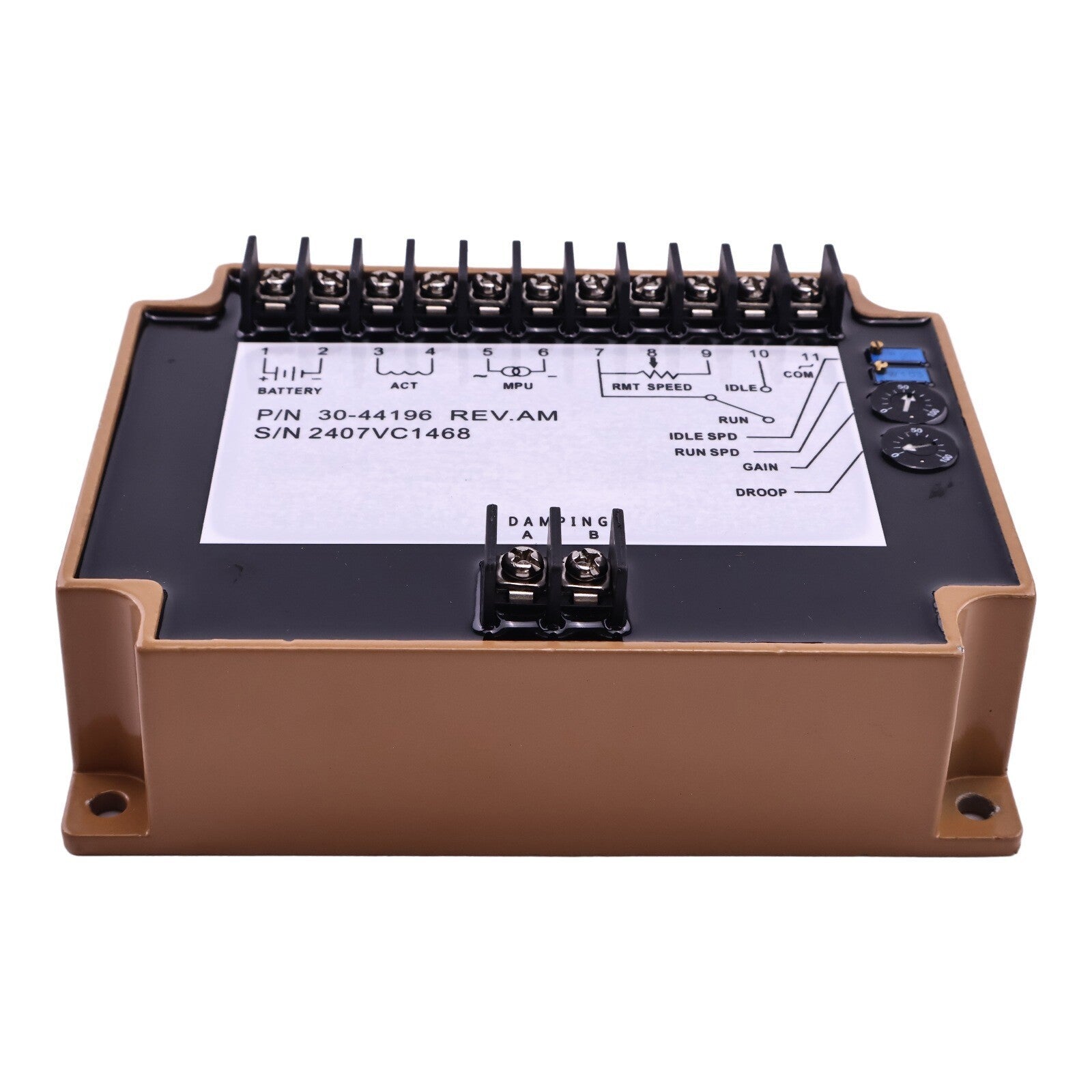 Cummins Generator Electronic Speed Controller Governor EFC3044196 3044196