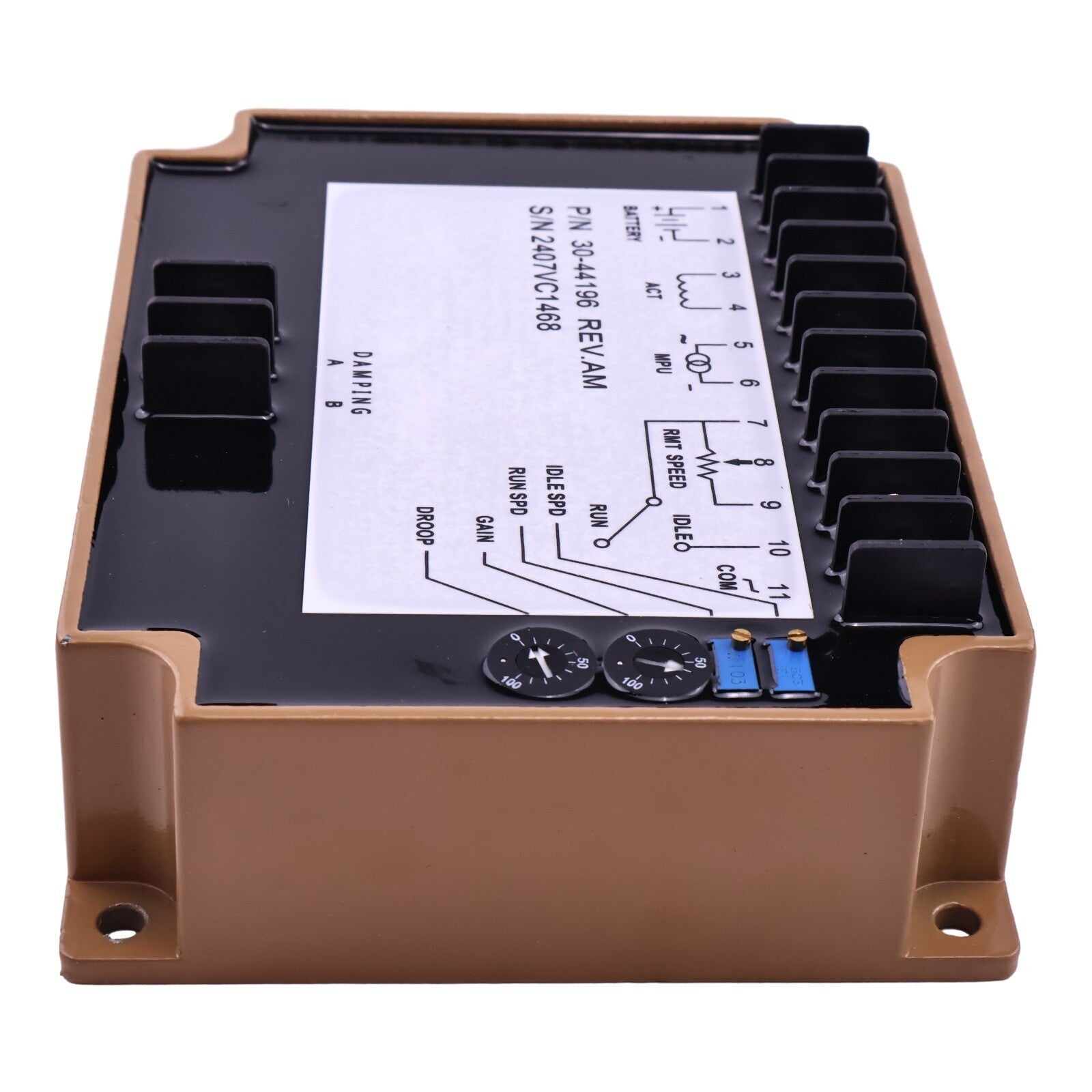 Cummins Generator Electronic Speed Controller Governor EFC3044196 3044196